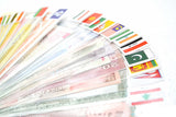Set 100 pcs banknotes from 50 different countries (Random pick), original real banknote UNC