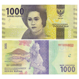Indonesia Set 3 PCS, (1000 2000 5000 Rupiah) Banknotes 2016 UNC Original Banknote
