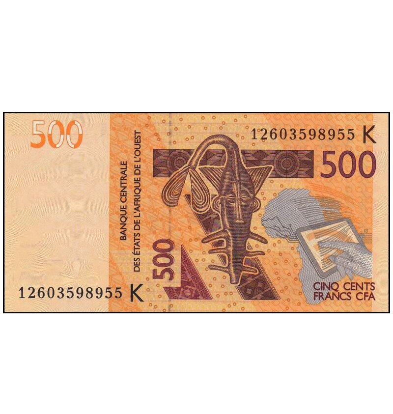 West African States - Senegal 500 Francs 2012 P- new UNC note