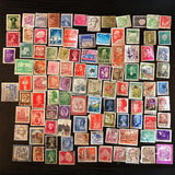 100 PCS Different Postage Stamp from World, Mixed Set Lot, Used with Post Mark, Good Condition Collection, Gift Post Stamp