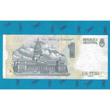 Argentina, 1 Peso, 1993, UNC Original Banknote for Collection