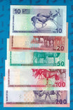 Namibia, Set 5 PCS(10.20.50.100.200 Dollars), UNC Original Banknotes for Collection