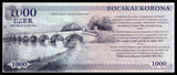 Hungary, Hajdunanas, 1000 Bocskai Korona, 2012, UNC Original Banknote for Collection