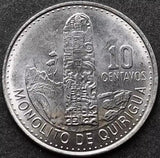 Guatemala, 10 Cents, Coin for Collection