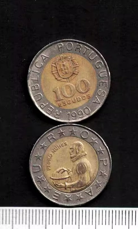 Portugal, 100 Escudos, Used Condition XF, Original Coin for Collection