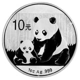 China, 2007 - 2026 Panda Silver Commemorative Coin, Real Original Silver for Collection Coin , China 10 Yuan Chinese New Year Gift Coin