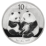 China, 2007 - 2026 Panda Silver Commemorative Coin, Real Original Silver for Collection Coin , China 10 Yuan Chinese New Year Gift Coin