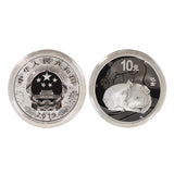 China, 2019 Lunar Animal Pig 30g Silver Coin Proof with COA & Box Chinese Zodiac Real Pure 999 Silver Coin for Collection