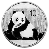 China, 2007 - 2026 Panda Silver Commemorative Coin, Real Original Silver for Collection Coin , China 10 Yuan Chinese New Year Gift Coin