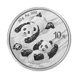 China, 2007 - 2026 Panda Silver Commemorative Coin, Real Original Silver for Collection Coin , China 10 Yuan Chinese New Year Gift Coin