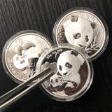China, 2007 - 2026 Panda Silver Commemorative Coin, Real Original Silver for Collection Coin , China 10 Yuan Chinese New Year Gift Coin