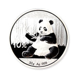 China, 2007 - 2026 Panda Silver Commemorative Coin, Real Original Silver for Collection Coin , China 10 Yuan Chinese New Year Gift Coin