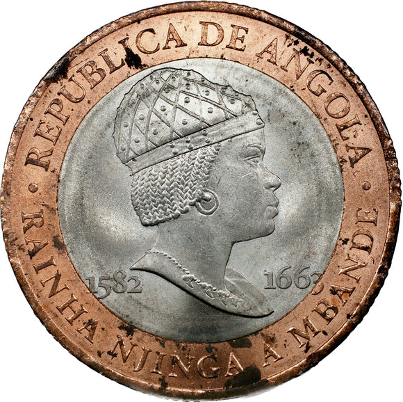 Angola, 20 Kwanzas, 2014, Bad Condition (Oxidation), Original Coin for Collection