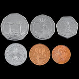 Madagascar, Set 6 PCS Coins, Random Year, Coin for Collection