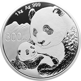 China, 2010 - 2023 Panda Commemorative 1KG Silver Coin, Original Coin for Collection, Chinese New Year Gift Coin