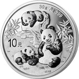 China, 2007 - 2025 Panda Silver Commemorative Coin, Real Original Silver for Collection Coin , China 10 Yuan Chinese New Year Gift Coin