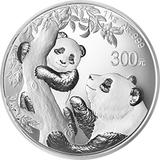 China, 2010 - 2023 Panda Commemorative 1KG Silver Coin, Original Coin for Collection, Chinese New Year Gift Coin