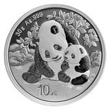 China, 2007 - 2026 Panda Silver Commemorative Coin, Real Original Silver for Collection Coin , China 10 Yuan Chinese New Year Gift Coin