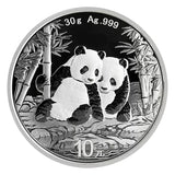 China, 2007 - 2026 Panda Silver Commemorative Coin, Real Original Silver for Collection Coin , China 10 Yuan Chinese New Year Gift Coin