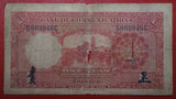 China, 1 Yuan, 1931, Bank of Communications, Used Bad Condition XF, Original Banknote for Collection