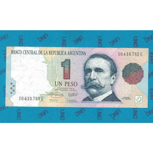 Argentina, 1 Peso, 1993, UNC Original Banknote for Collection