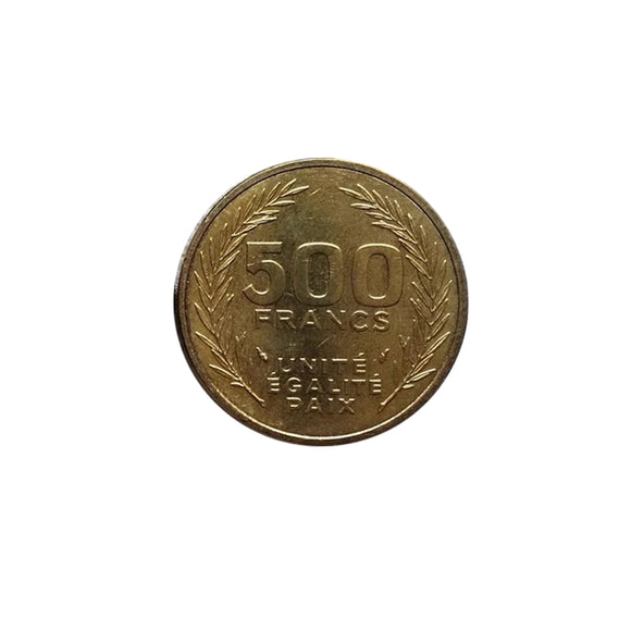 Djibouti, 500 Franc,  Coin for Collection