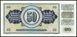 Yugoslavia 1968 50 Dinara P-83 UNC original banknote Socialist Yugoslav Communist 1 piece