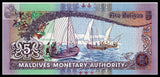 Maldives 5 Rufiyaa, 2011, P-18, UNC banknote real original 1 piece