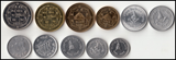 Nepal, Set 11 PCS Coins, UNC Original Coin for Collection