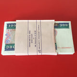 Myanmar 100 Kyats, Full Bundle 100 pcs banknotes, P-74 ,  UNC original banknote BURMA