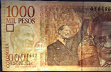 Colombia 1000 Mil Pesos, 2016, UNC Banknote for Collection