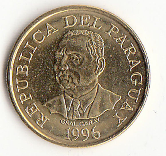 Paraguay 10 Guaranies 1996 KM#178a UNC Original Coin