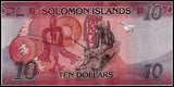 Solomon Islands 10 Dollars, 2017, P-NEW , UNC original banknote