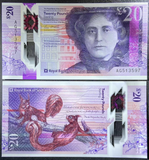 Scotland, 20 Pounds, 2019, P-W372a, UNC Original Banknote for Collection