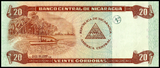 Nicaragua, 20 Cordobas, 2006, P-197, UNC Original Banknote for Collection