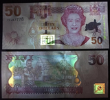 Fiji, Set 6 PCS, 2-200 Dollars Banknotes, 2007 P109-114, UNC Original Banknote for Collection
