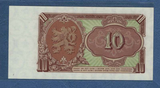 Czechoslovakia, 10 Korun, 1953 P-83, UNC Original Banknote for Collection