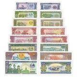 Laos Set 8 PCS, 1-1000 Kip, Banknotes for Collection