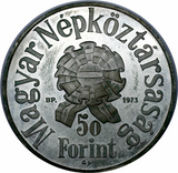 Hungary, 50 Forint, 1973, AUNC Original Coin for Collection