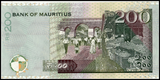 Mauritius, 200 Rupees, 2007, P-57b, UNC Original Banknote for Collection
