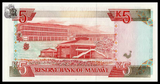 Malawi, 5 Kwacha, 1994, P-24b, UNC Original Banknote for Collection