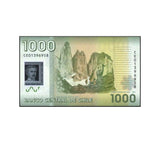 Chile 1000 MIL Pesos 2010 P-161 Polymer UNC original Banknote