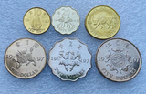 China Hong Kong, Set 6 PCS Coins, 1997, UNC Original Coin for Collection