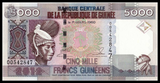 Guinea, 5000 Francs, 2012, P-41b, UNC Original Banknote for Collection