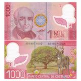 Costa Rica 1000 Colones, 2009, P-274, Polymer, UNC original banknote