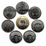 China Taiwan, Set 8 PCS Coins, Original Coin for Collection