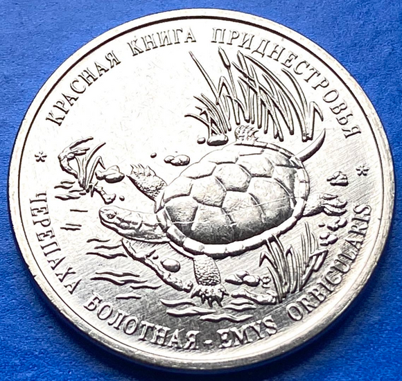 Transnistria, 1 Ruble, 2018, UNC original coin for collection