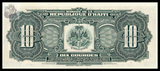 Haiti, 10 Gourdes, 1979(1984), P-242, UNC Original Banknote for Collection