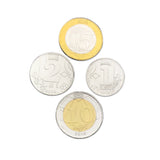 Moldova Set 4 pcs Coins 2018 ( 2 5 10 Lei 1 Leu ) Original Coin ( can spell the bull's head )