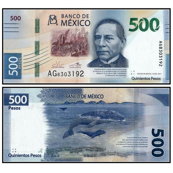 New 500 Peso Bill 